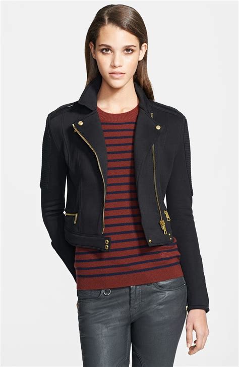 burberry brit moto jacket|burberry brit jacket price.